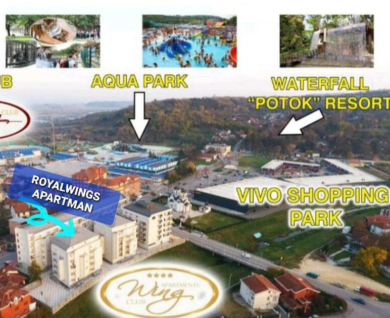 RoyalWing apartman Jagodina Eksteriør billede